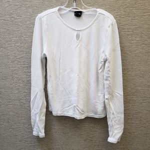 White Art Class Long Sleeve Tee